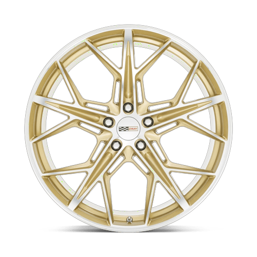 Cray HAMMERHEAD GLOSS GOLD W/ MIRROR CUT FACE Wheel - image 4