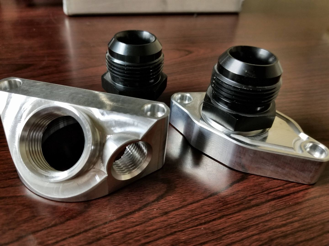ColorFittings Honda 1.6L GSR Thermostat to 12AN ORB Female Fitting