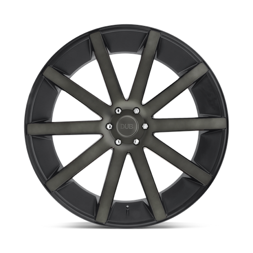 DUB S121 SHOT CALLA MATTE BLACK DOUBLE DARK TINT Wheel - image 4