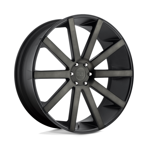 DUB S121 SHOT CALLA MATTE BLACK DOUBLE DARK TINT Wheel - image 2