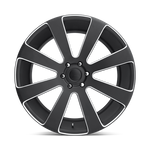 Load image into Gallery viewer, DUB S187 8-BALL MATTE BLACK MILLED Wheel - image 4
