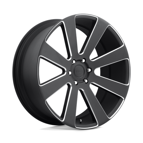 DUB S187 8-BALL MATTE BLACK MILLED Wheel - image 2