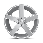 Load image into Gallery viewer, DUB S218 BALLER GLOSS SILVER BRUSHED Wheel - image 4
