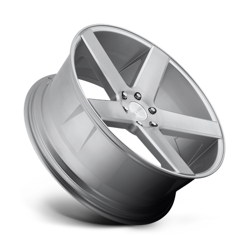 DUB S218 BALLER GLOSS SILVER BRUSHED Wheel - image 3