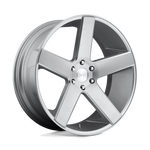 Load image into Gallery viewer, DUB S218 BALLER GLOSS SILVER BRUSHED Wheel - image 2
