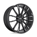 Load image into Gallery viewer, DUB S252 CLOUT GLOSS BLACK MILLED Wheel - image 2

