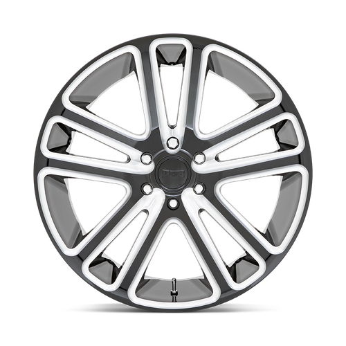 DUB S255 FLEX GLOSS BLACK MILLED Wheel - image 4