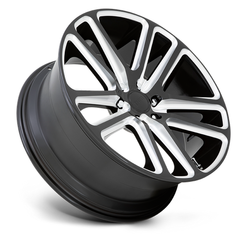 DUB S255 FLEX GLOSS BLACK MILLED Wheel - image 3