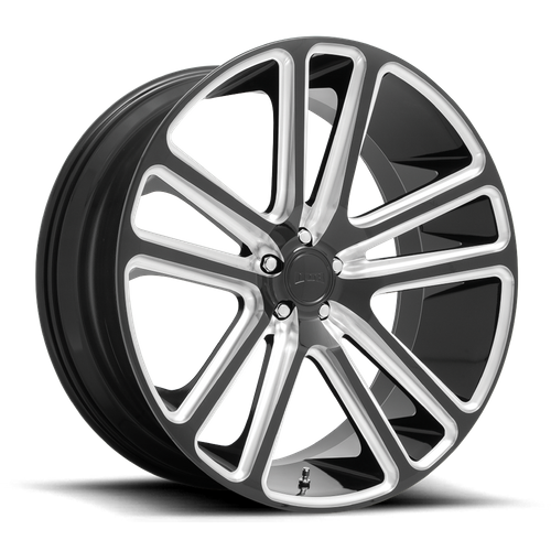 DUB S255 FLEX GLOSS BLACK MILLED Wheel - image 5