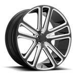 Load image into Gallery viewer, DUB S255 FLEX GLOSS BLACK MILLED Wheel - image 5
