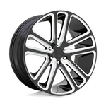 Load image into Gallery viewer, DUB S255 FLEX GLOSS BLACK MILLED Wheel - image 2
