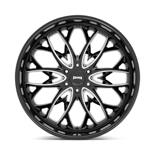 DUB S263 OG GLOSS BLACK MILLED Wheel - image 4