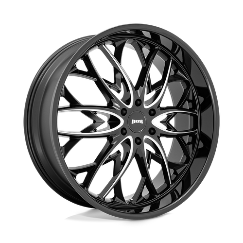 DUB S263 OG GLOSS BLACK MILLED Wheel - image 5