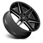 Load image into Gallery viewer, DUB S267 DIRTY DOG GLOSSY BLACK MILLED Wheel - image 3
