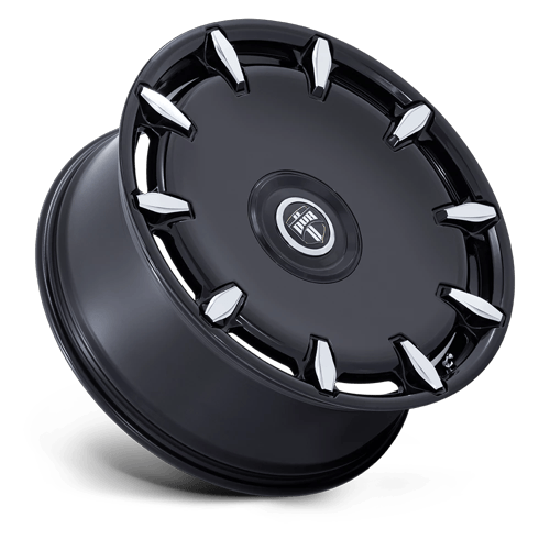 DUB DC271 CHEEF GLOSS BLACK MILLED Wheel - image 3