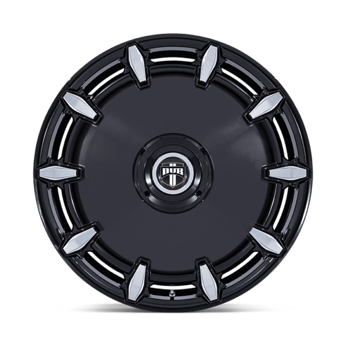 DUB DC271 CHEEF GLOSS BLACK MILLED Wheel - image 4