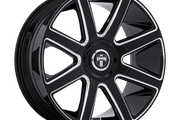 DUB DC273 PULL GLOSS BLACK MILLED Wheel - image 1