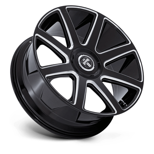 DUB DC273 PULL GLOSS BLACK MILLED Wheel - image 3