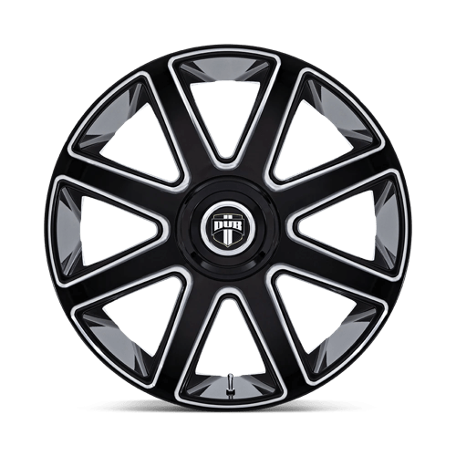 DUB DC273 PULL GLOSS BLACK MILLED Wheel - image 4