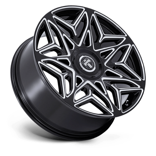DUB DC274 ANOMALY GLOSS BLACK MILLED Wheel - image 3