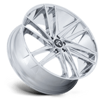 Load image into Gallery viewer, DUB DC275 BLAZE CHROME Wheel - image 3
