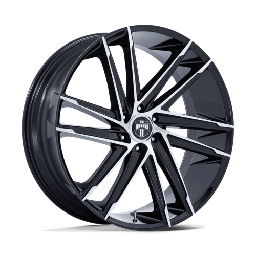 DUB DC275 BLAZE GLOSS BLACK W/ MACHINED FACE Wheel - image 1