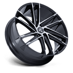 Load image into Gallery viewer, DUB DC275 BLAZE GLOSS BLACK W/ MACHINED FACE Wheel - image 3
