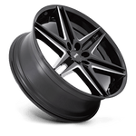 Load image into Gallery viewer, DUB S267 DIRTY DOG GLOSSY BLACK MILLED Wheel - image 7
