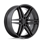 Load image into Gallery viewer, DUB S268 DIRTY DOG ALL GLOSSY BLACK Wheel - image 5
