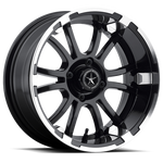 Load image into Gallery viewer, Fairway Alloys FA134 SIXER UTV MACHINED MATTE BLACK Wheel - image 2
