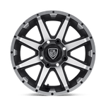Load image into Gallery viewer, Fairway Alloys FA135 REBEL UTV MACHINED MATTE BLACK Wheel - image 3
