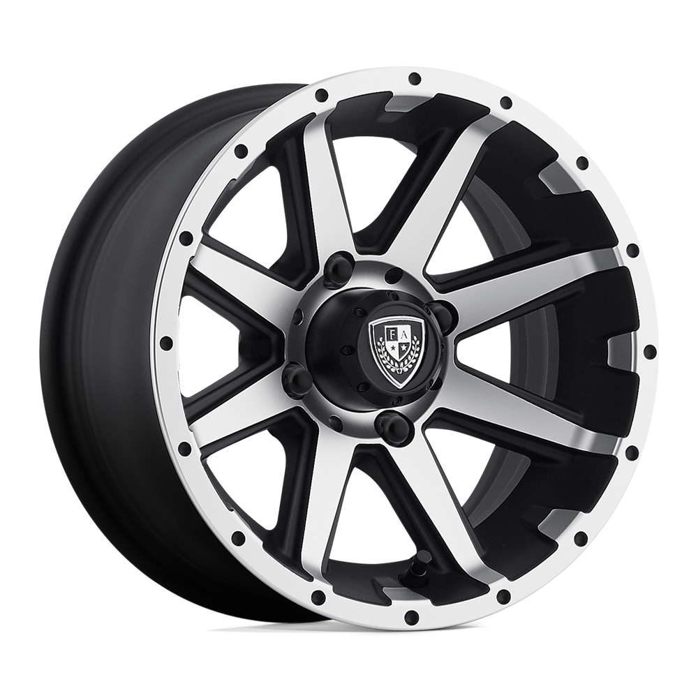 Fairway Alloys FA135 REBEL UTV MACHINED MATTE BLACK Wheel - image 2