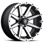 Load image into Gallery viewer, Fairway Alloys FA136 REBEL UTV MACHINED MATTE BLACK Wheel - image 2
