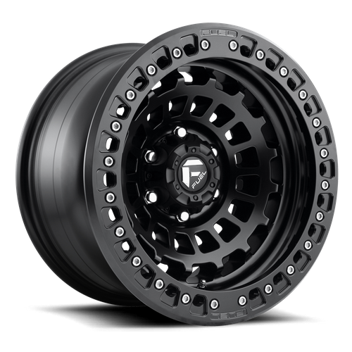 Fuel d101 zephyr beadlock matte black wheel   image 2