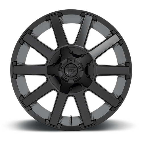 Fuel D437 CONTRA SATIN BLACK Wheel - image 4
