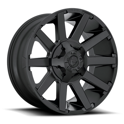 Fuel D437 CONTRA SATIN BLACK Wheel - image 2