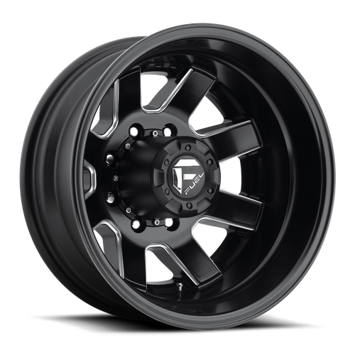 Fuel D538 MAVERICK MATTE BLACK MILLED Wheel - image 3