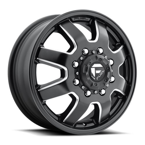 Fuel D538 MAVERICK MATTE BLACK MILLED Wheel - image 4