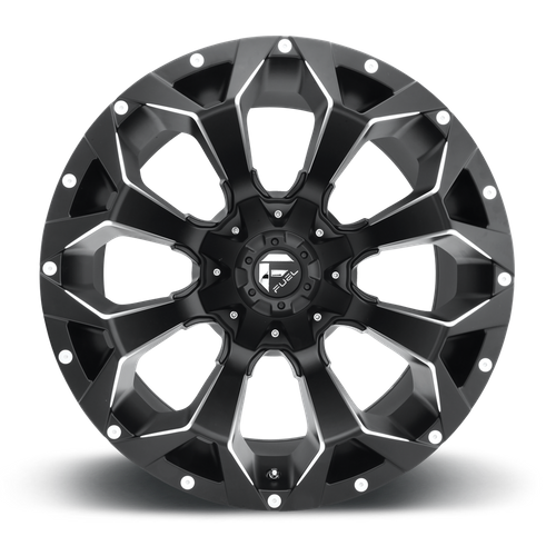 Fuel D546 ASSAULT MATTE BLACK MILLED Wheel - image 6