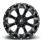 Load image into Gallery viewer, Fuel D546 ASSAULT MATTE BLACK MILLED Wheel - image 6

