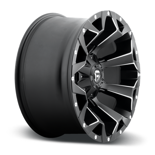 Fuel D546 ASSAULT MATTE BLACK MILLED Wheel - image 5