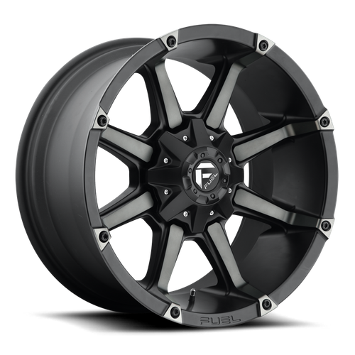 Fuel d556 coupler matte black double dark tint wheel   image 2