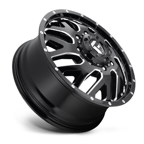 Fuel D581 TRITON GLOSS BLACK MILLED Wheel - image 7