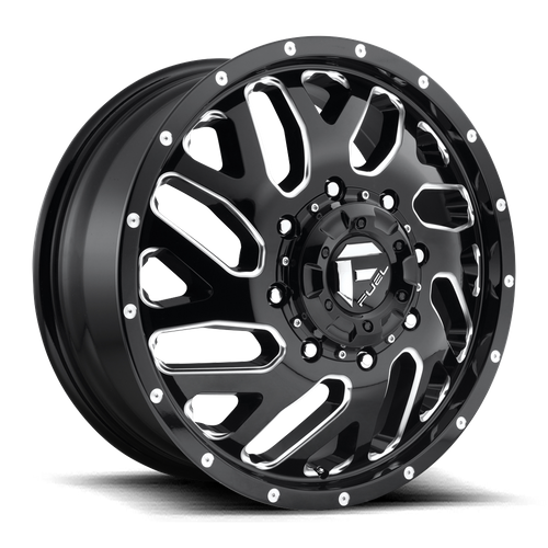 Fuel D581 TRITON GLOSS BLACK MILLED Wheel - image 6