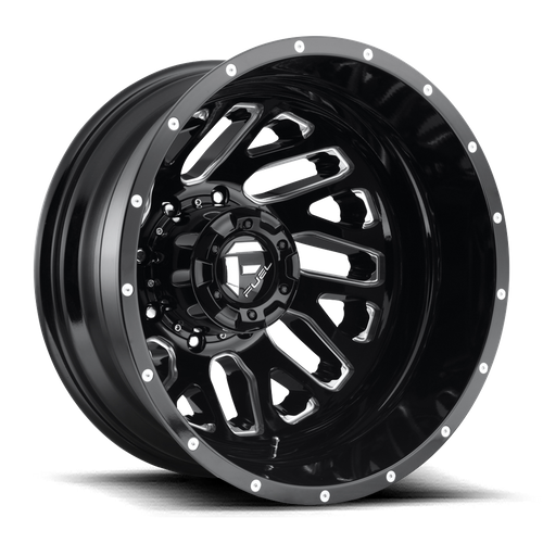 Fuel D581 TRITON GLOSS BLACK MILLED Wheel - image 9