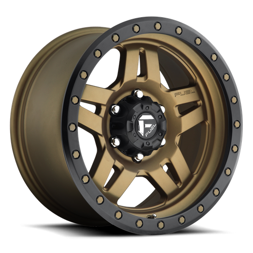 Fuel d583 anza matte bronze black bead ring wheel   image 2