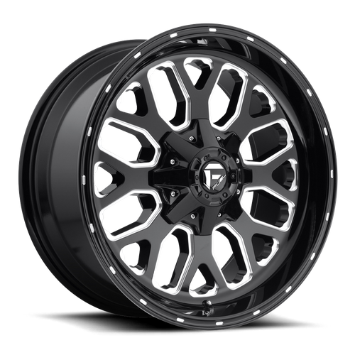 Fuel d588 titan gloss black milled wheel   image 2
