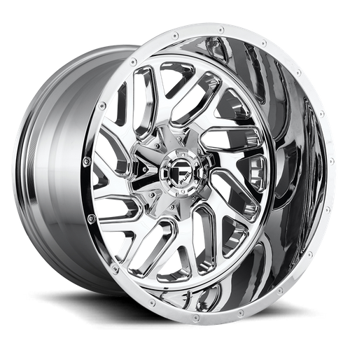 Fuel d609 triton chrome plated wheel   image 2