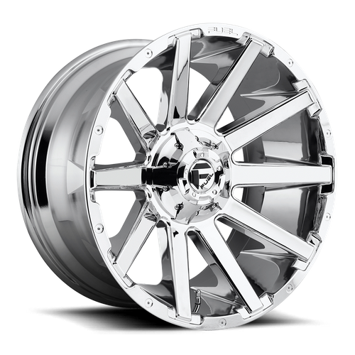 Fuel d614 contra chrome plated wheel   image 2