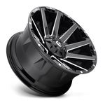 Load image into Gallery viewer, Fuel D615 CONTRA GLOSS BLACK MILLED Wheel - image 4
